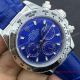 2017 Fake Rolex Daytona Mens Watch SS Blue Dial Blue Leather (4)_th.jpg
